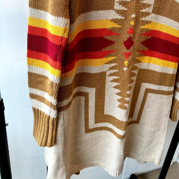 Pendleton - Harding Open Cardigan - Sandshell Multi - Size Small - Picture 11 of 13